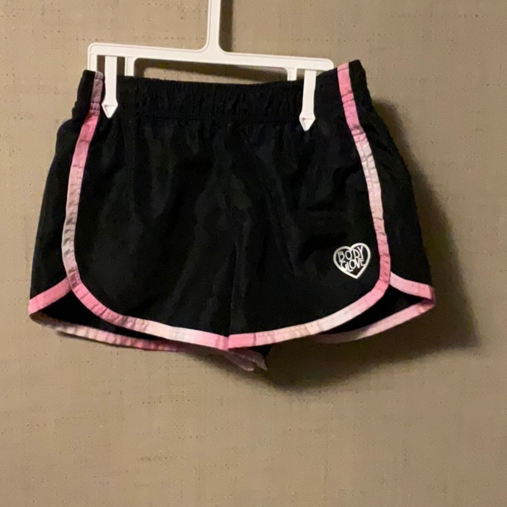 Body Glove Black Shorts with Pink Trim